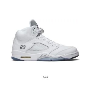 Jordan 5 Retro "Mettalic White"